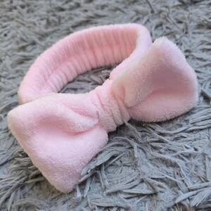 Soft Pink Bow Headband